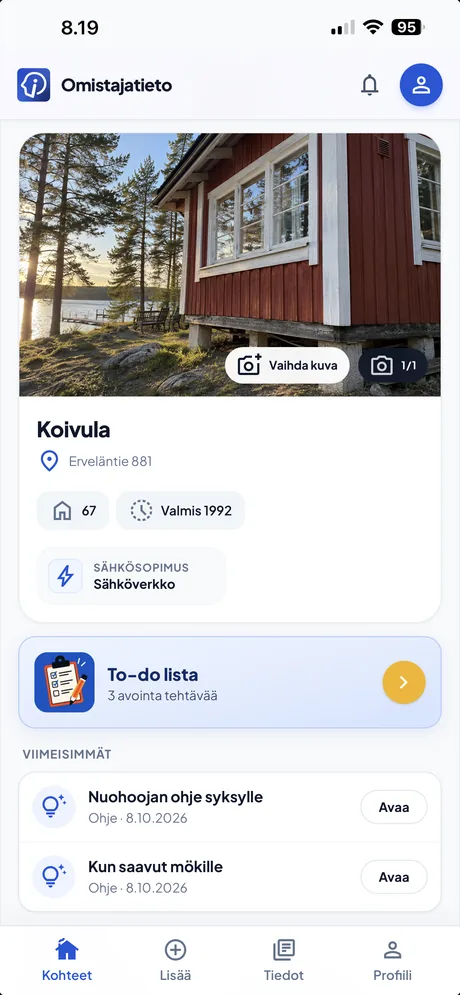 Koivula • Mökki
